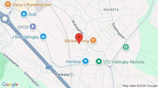 Kontorslokaler att hyra i Västerort - kort over placeringen