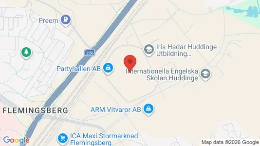 Kontorslokaler att hyra i Huddinge - Bild från Google Street View