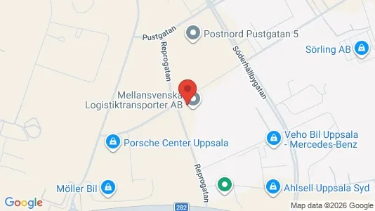 Kontorslokaler att hyra i Uppsala - Bild från Google Street View