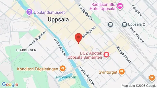 Kontorslokaler att hyra i Uppsala - Bild från Google Street View
