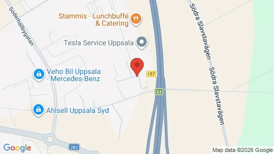 Industrilokaler att hyra i Uppsala - Bild från Google Street View