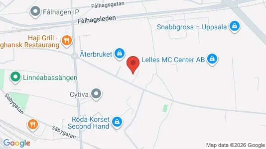 Industrilokaler att hyra i Uppsala - Bild från Google Street View