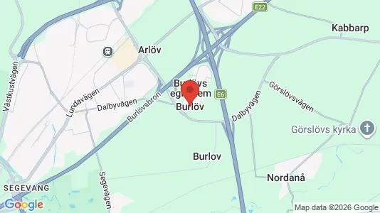 Industrilokaler till försäljning i Burlöv - Bild från Google Street View