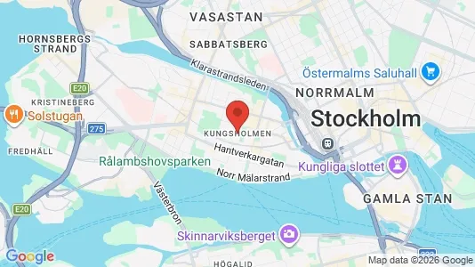 Butikslokaler att hyra i Kungsholmen - Bild från Google Street View