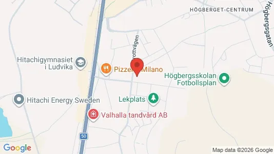 Affärslokaler till försäljning i Ludvika - Bild från Google Street View