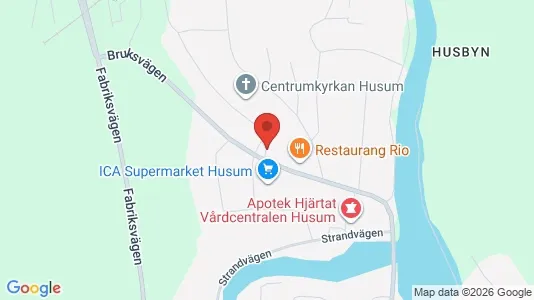Affärslokaler till försäljning i Örnsköldsvik - kort over placeringen