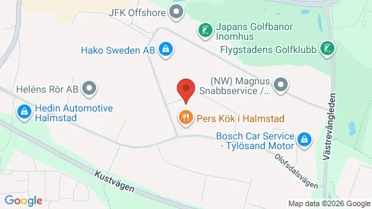 Kontorslokaler att hyra i Halmstad - Bild från Google Street View