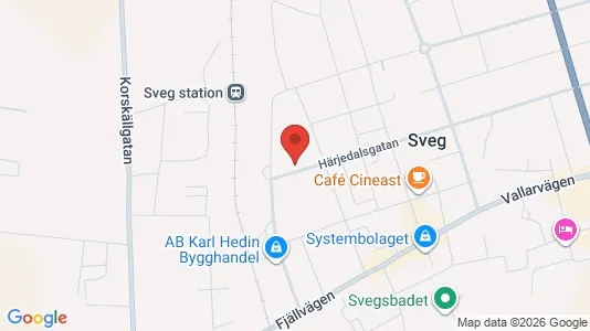Affärslokaler till försäljning i Härjedalen - Bild från Google Street View