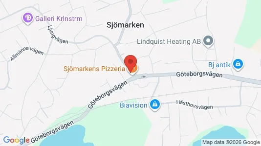 Affärslokaler till försäljning i Borås - kort over placeringen