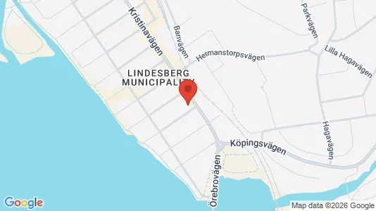 Affärslokaler till försäljning i Lindesberg - kort over placeringen