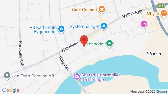 Affärslokaler till försäljning i Härjedalen - Bild från Google Street View