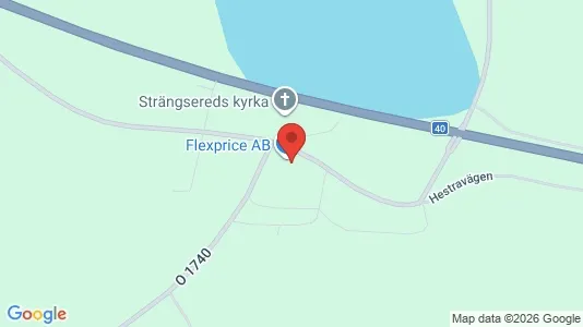 Affärslokaler till försäljning i Ulricehamn - kort over placeringen