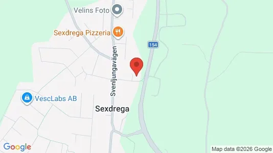 Affärslokaler till försäljning i Svenljunga - kort over placeringen