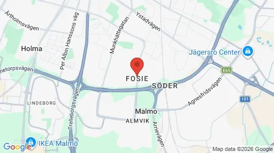Butikslokaler att hyra i Fosie - Bild från Google Street View