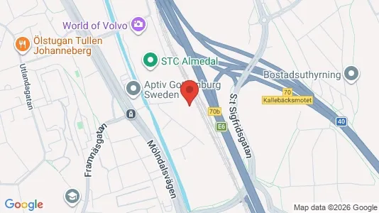 Lagerlokaler att hyra i Johanneberg - Bild från Google Street View