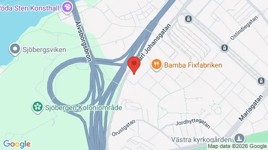 Kontorslokaler att hyra i Majorna-Linné - Bild från Google Street View