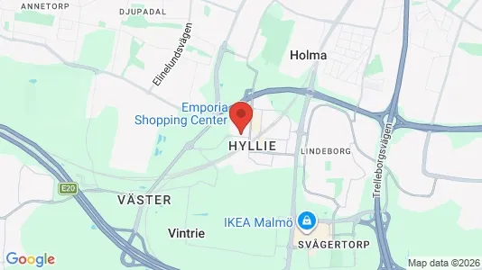 Butikslokaler att hyra i Hyllie - Bild från Google Street View