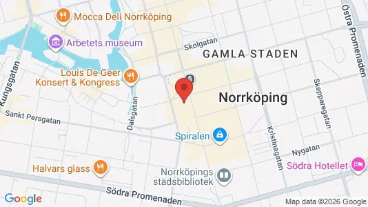 Kontorslokaler att hyra i Norrköping - Bild från Google Street View
