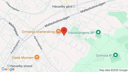 Kontorslokaler att hyra i Västerort - kort over placeringen