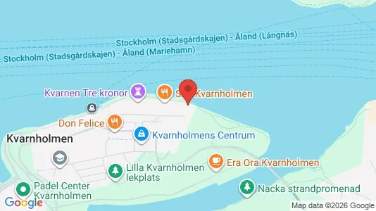 Kontorslokaler att hyra i Nacka - kort over placeringen