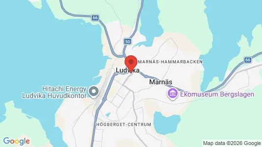 Butikslokaler att hyra i Ludvika - Bild från Google Street View