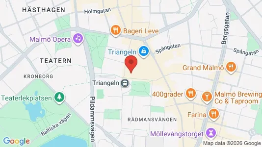 Kontorslokaler att hyra i Malmö Centrum - Bild från Google Street View