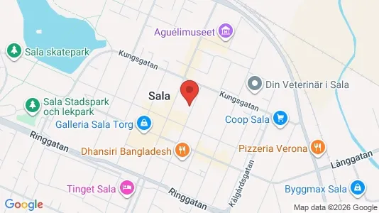Bostadsfastigheter till försäljning i Sala - Bild från Google Street View