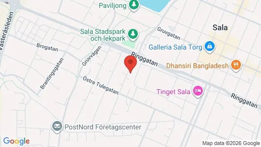 Bostadsfastigheter till försäljning i Sala - Bild från Google Street View
