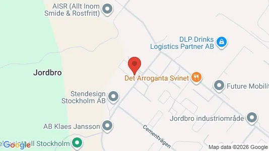 Industrilokaler till försäljning i Haninge - Bild från Google Street View