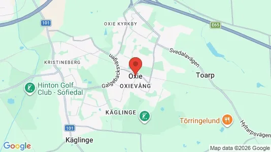 Industrilokaler att hyra i Oxie - Bild från Google Street View