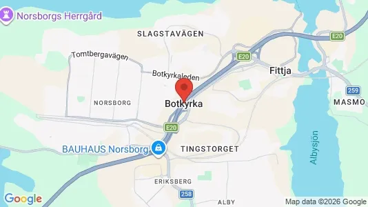 Kontorslokaler att hyra i Botkyrka - Bild från Google Street View