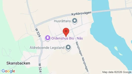 Affärslokaler att hyra i Vansbro - kort over placeringen