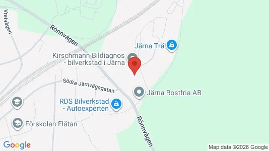 Lagerlokaler till försäljning i Södertälje - Bild från Google Street View