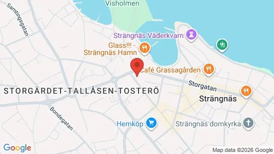 Kontorslokaler att hyra i Strängnäs - Bild från Google Street View