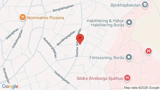 Affärslokaler att hyra i Borås - Bild från Google Street View