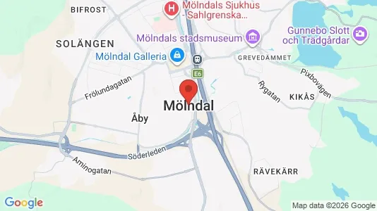 Restauranglokaler att hyra i Mölndal - Bild från Google Street View
