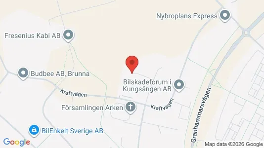 Affärslokaler att hyra i Upplands-Bro - kort over placeringen