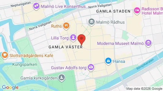 Affärslokaler att hyra i Malmö Centrum - Bild från Google Street View