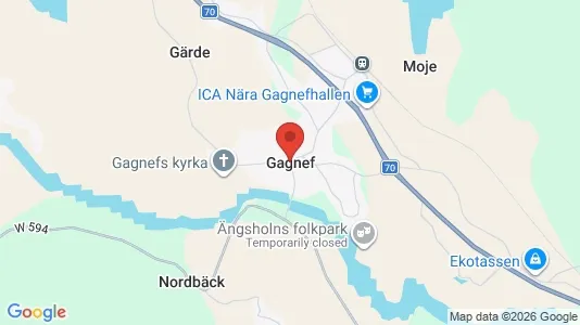 Butikslokaler till försäljning i Gagnef - Bild från Google Street View