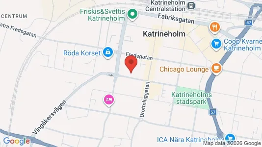 Affärslokaler att hyra i Katrineholm - Bild från Google Street View