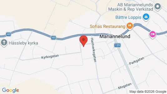 Affärslokaler att hyra i Eksjö - Bild från Google Street View