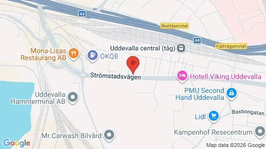 Kontorslokaler att hyra i Uddevalla - Bild från Google Street View