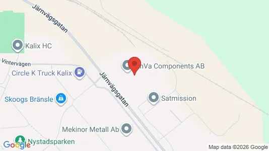 Affärslokaler att hyra i Kalix - Bild från Google Street View