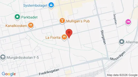 Affärslokaler att hyra i Sandviken - Bild från Google Street View