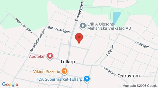 Affärslokaler att hyra i Kristianstad - Bild från Google Street View