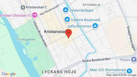 Kontorslokaler att hyra i Kristianstad - Bild från Google Street View