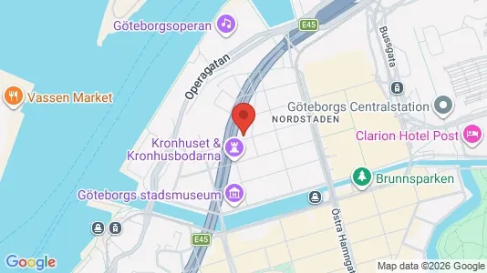 Kontorslokaler att hyra i Göteborg Centrum - Bild från Google Street View