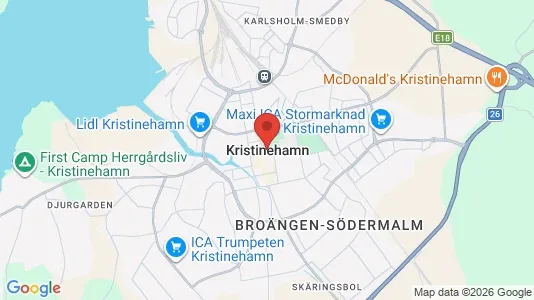 Affärslokaler att hyra i Kristinehamn - Bild från Google Street View