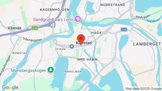 Affärslokaler att hyra i Karlstad - Bild från Google Street View