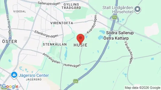 Affärslokaler att hyra i Husie - Bild från Google Street View